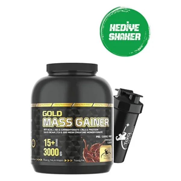 Torq Nutrition Gold Mass Gainer Karbonhidrat Tozu 3000 Gr Çikolatalı - Görsel 3