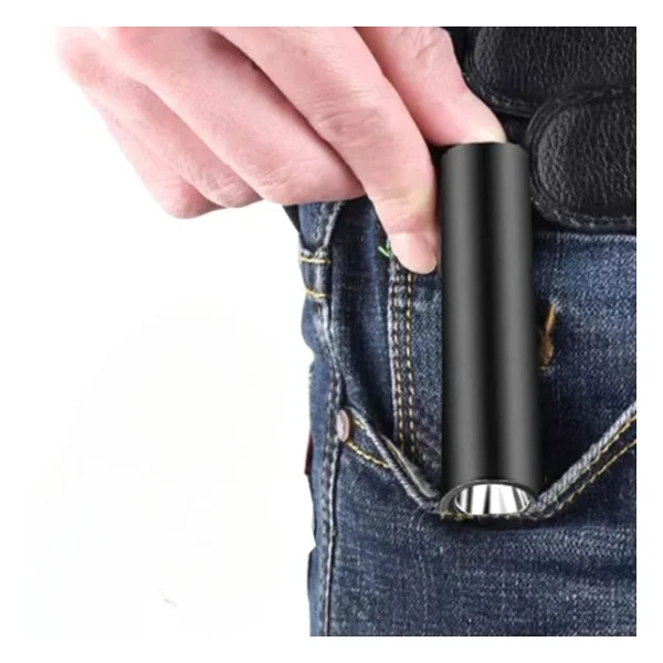 Mini Cep Boy USB İle Şarj Olan Oje Kurutucu Sahte Para Kontol LED Uv Mor Işık El Feneri - Görsel 3