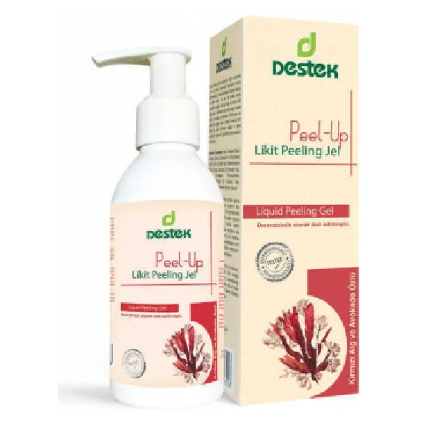 Destek Peel Up Kırmızı Yosun Avokado Özlü 150 Ml Likit Peeling Jel - Görsel 3