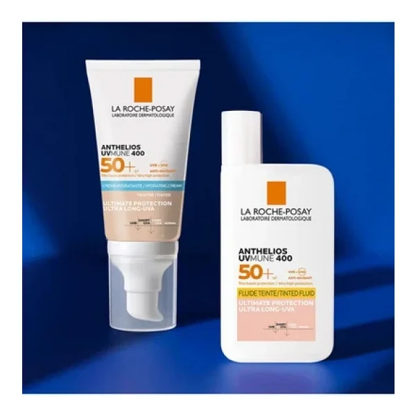 La Roche-Posay Anthelios Uvmune 400 Hydrating 50 Ml 50 Faktör Renkli Güneş Kremi - Görsel 8