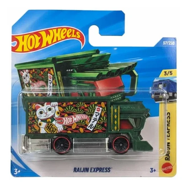 Hot Wheels Heavyweights Raijin Express Jjj27 - Görsel 5