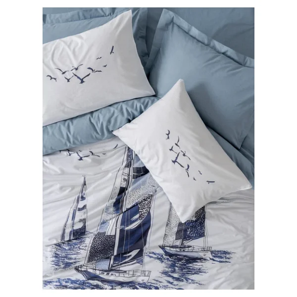 Cotton Box Maritime Skipper Tek Kişilik Nevresim Takımı - Görsel 7