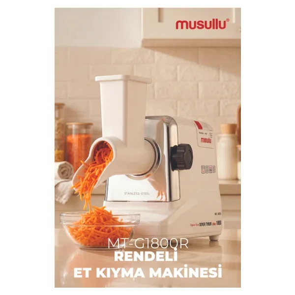 Musullu Mt-1800r 1800 W Kıyma Makinesi - Görsel 7
