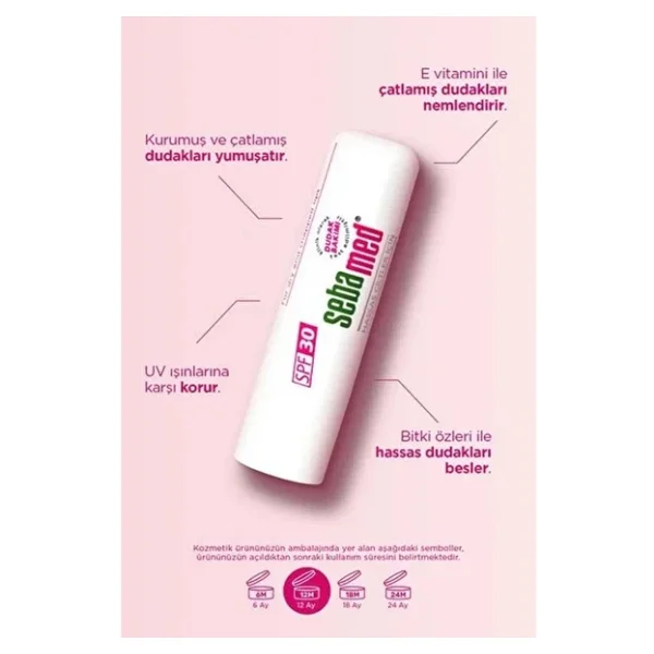 Sebamed Lip Defense Spf 30 4.8 Gr 2 Adet Dudak Nemlendirici - Görsel 6