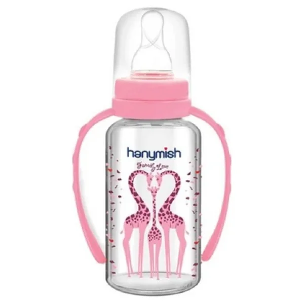 Hanymish 403 Kulplu Cam Biberon 125 Ml - Görsel 7
