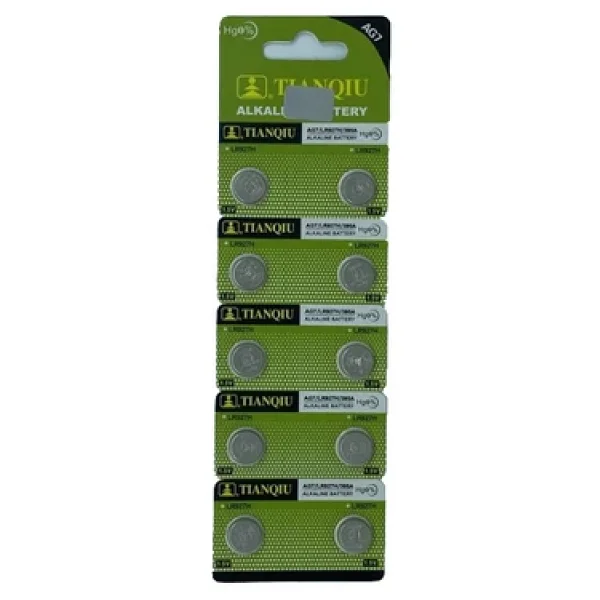 Tianqiu Ag7 Lr927/395 10'lu Alkalin Düğme Pil - Görsel 3