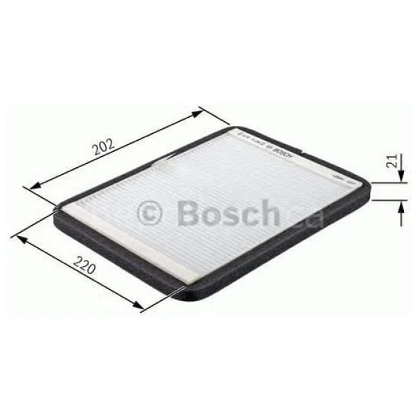 Volvo S40 1 I 1.9d (08.2000 - 01.2004) Bosch Filtre Seti Filitre - Görsel 3