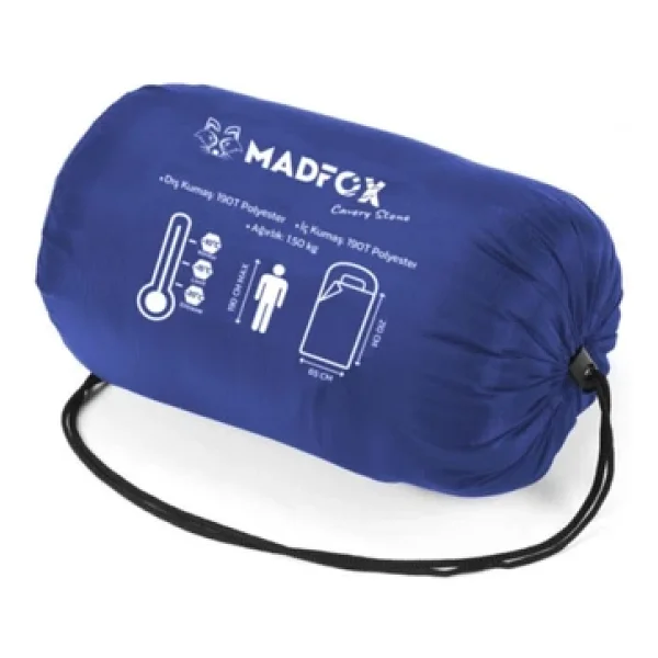 Madfox Cavery Stone -10°c Mavi Uyku Tulumu - Görsel 5