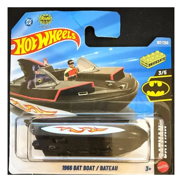 Hot Wheels Batman 1966 Bat Boat Jjj67 - Görsel 4
