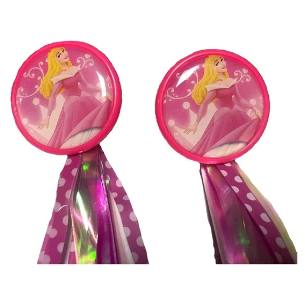 Hsgl Bisiklet Kartlı Püskül Pembe Aynalı Zil Set - Görsel 3