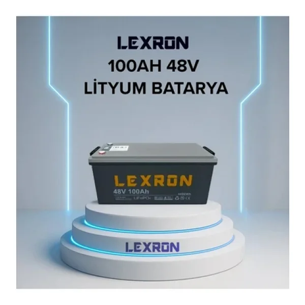 Lexron 100 Ah 48 V Lityum Akü - Görsel 5