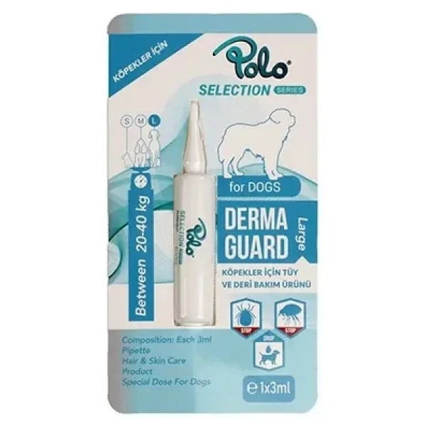 Polo Köpek Parazit Tüy Deri Bakım Ürünü Large 3ml 20-40 Kg Skt:04/2027 - Görsel 4