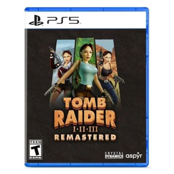 Tomb Raider I-Iıı Remastered Starring Lara Croft PS5 Oyunu - Görsel 5