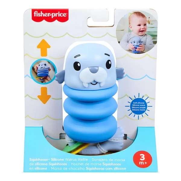 Fisher Price 2 İn 1 Deniz Dostları Mors Çıngırak Jhb56 - Görsel 6