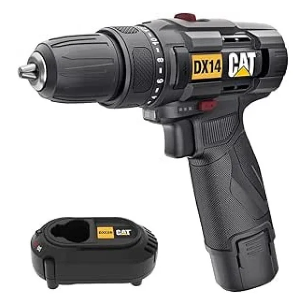 Cat Dx14.2 12 V Çift Akülü 2 Ah Li-Ion Profesyonel Vidalama Makinesi - Görsel 3