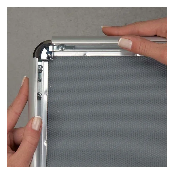 A5 Çerçeve Alüminyum Rondo Köşe 15x21 Cm - Görsel 5