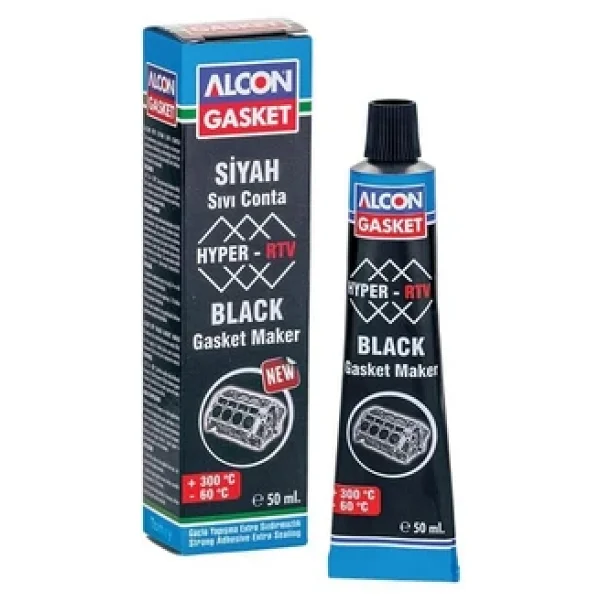 Alcon M-3315 50 Ml Hyper-Rtv Siyah Nötr Sıvı Conta - Görsel 4