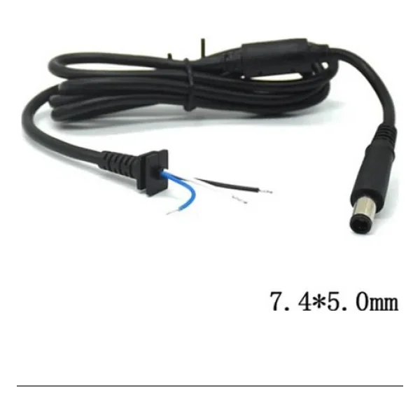 Koodmax - Hp Dell Uyumlu İğne Uç 7.4 5.0mm Adaptör Şarj Aleti Tamir Kablosu - 7.4x5.0mm Dc Kablo - Görsel 6