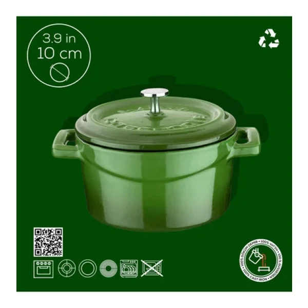 Lava Trendy 10 Cm Mini Döküm Tencere - Görsel 4