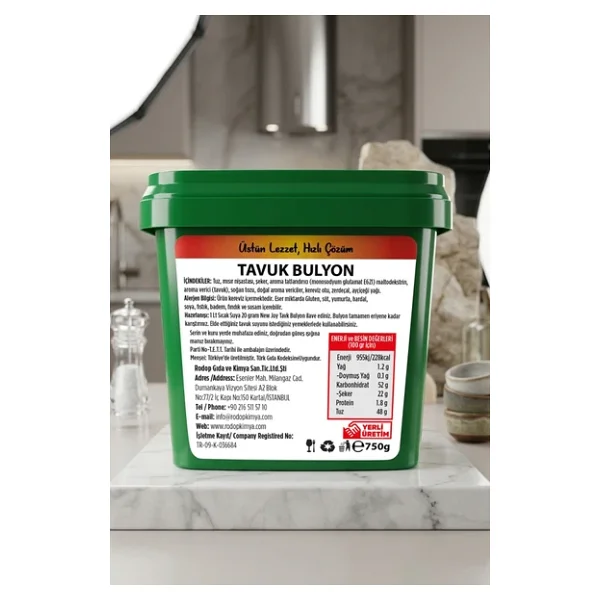 Tavuk Bulyon 750 Gr Tavuk Suyu Toz - Görsel 6