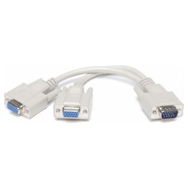 Vga To 2 Vga Çoğaltıcı Çoklayıcı Y Kablo - Görsel 5