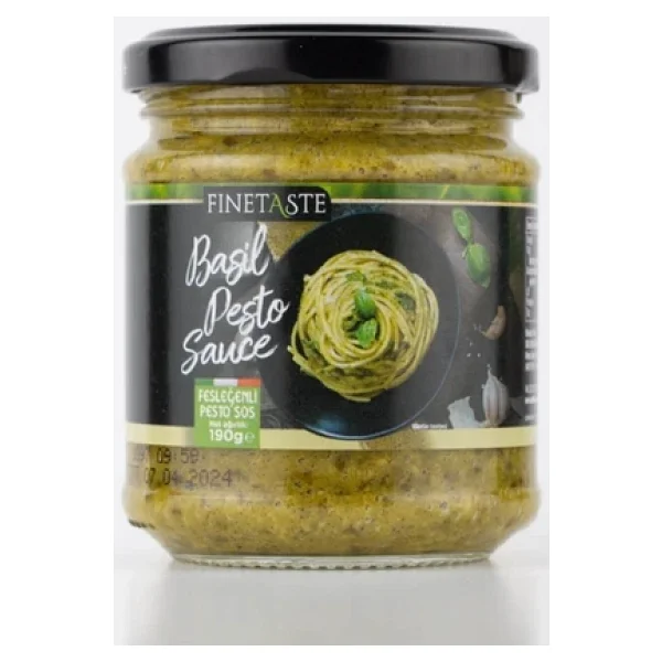 Fine Taste Fesleğen Pesto Sos 190 Gr - Görsel 4