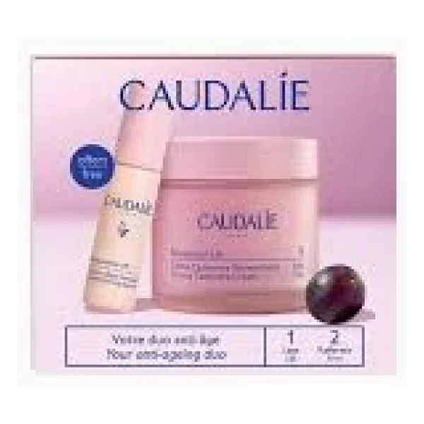 Caudalie Resveratrol-Lift Cashmere Krem 50 Ml + Liftant Fermete Serum 10 Ml Duo Set - Görsel 4