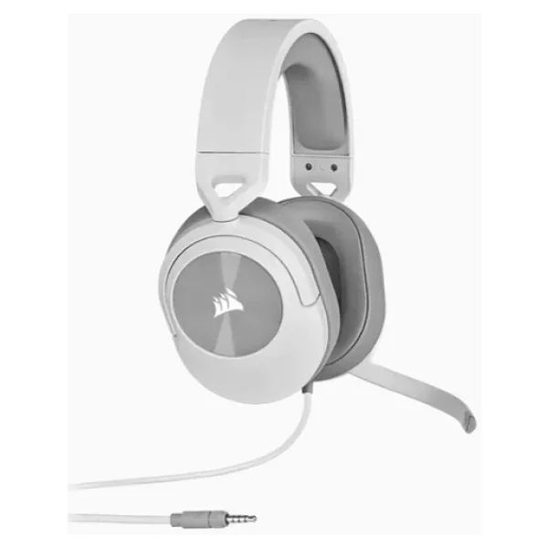 Corsair Hs55 Stereo Ca-9011261-Eu Beyaz Kablolu Kulak Üstü Oyuncu Kulaklığı - Görsel 3