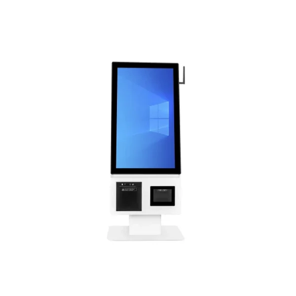 Tiwox S-1250, 21,5'' LED Panel, Intel İ7 5.Gen, 16gb RAM, 256gb SSD, Wi-Fi, 80mm Barkod Yazıcı, 2d Okuyucu, Kiosk (Beyaz) - Görsel 5