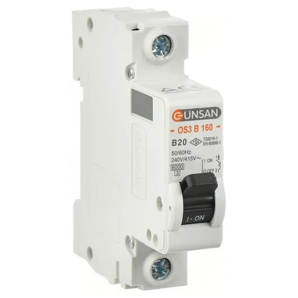 Günsan Valta 1x20 A 6 Ka B Tipi Elektrik Sigortası - Görsel 4
