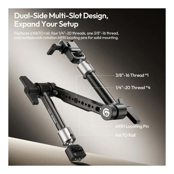 Ulanzi Ta10 3 Section Magic Articulating Arm - Görsel 9