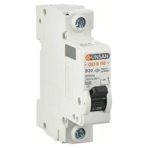 Günsan Valta 1x20 A 6 Ka B Tipi Elektrik Sigortası - Görsel 5