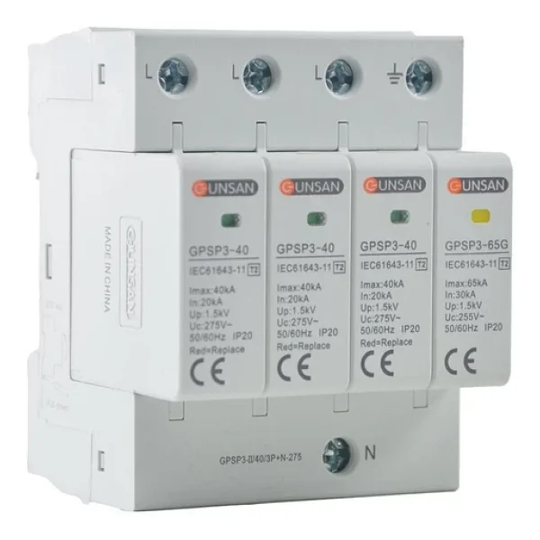 Günsan Valta Parafudr 4 Kutup 3p+N 275 V - Görsel 5