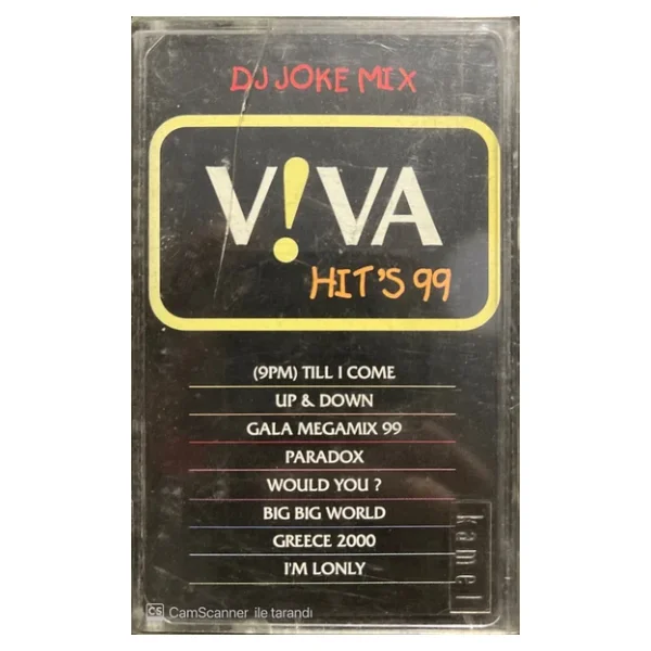 (Plak Değildir Kaset Tir) Viva Hit's 99 Kaset - Görsel 3