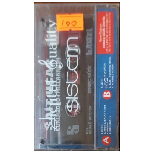 (Plak Değildir Kaset Tir) Sait Uçar Kuku Milenyum 2000 Açılmamış Jelatininde Kaset - Görsel 4