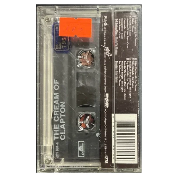 (Plak Değildir Kaset Tir) The Cream Of Clapton Kaset - Görsel 4