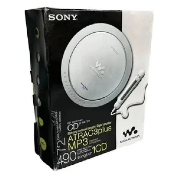 Sony Walkman D-Ne720 Mp3 Discman CD Player - Görsel 3
