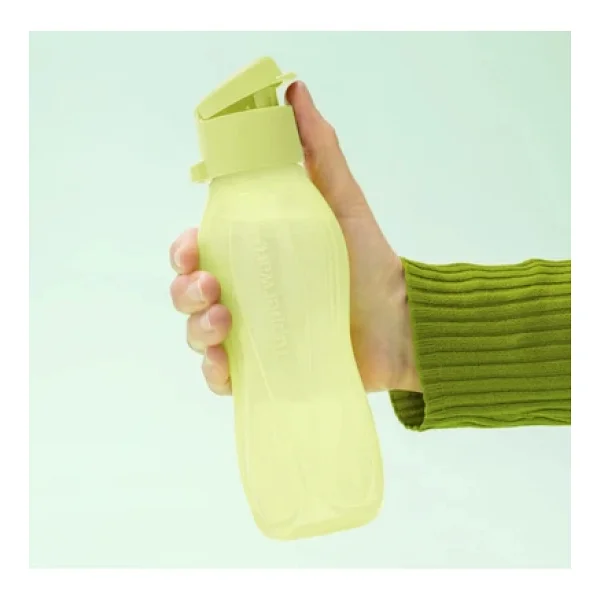 Tupperware Eco+ Şişe 310 Ml Limon Kırmızı Etiket - Görsel 5