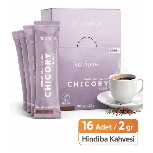 Farmasi Nutriplus Nutricoffee Hindiba Kahve 2 Gr 16'lı - Görsel 3