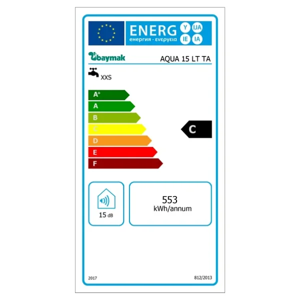 Baymak Aqua 15 Ta 1500 W 15 Lt Tezgah Altı Termosifon - Montaj Hariç - Görsel 7