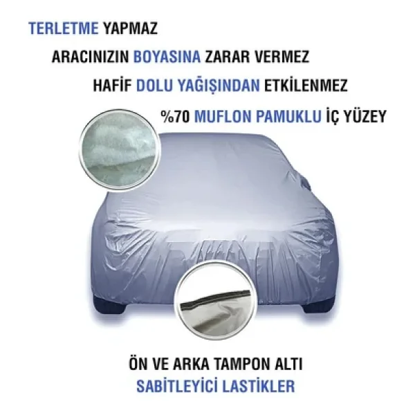 Coptiauto Toyota Corolla Sedan 2008-20 Branda - Görsel 6