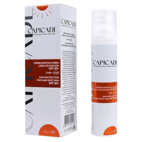 Capicade Lekeli Ciltler İçin 100 Ml 50 Faktör Güneş Kremi - Görsel 7