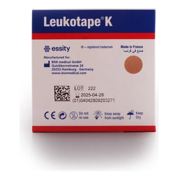 Leukotape K 5cm X 5m Bsn Kinesiotape Ten - Görsel 5
