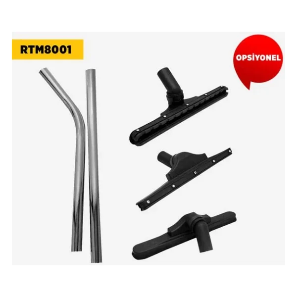 Rtrmax Rtm8050 2400 W Islak Kuru Sanayi Tipi Süpürge - Görsel 5