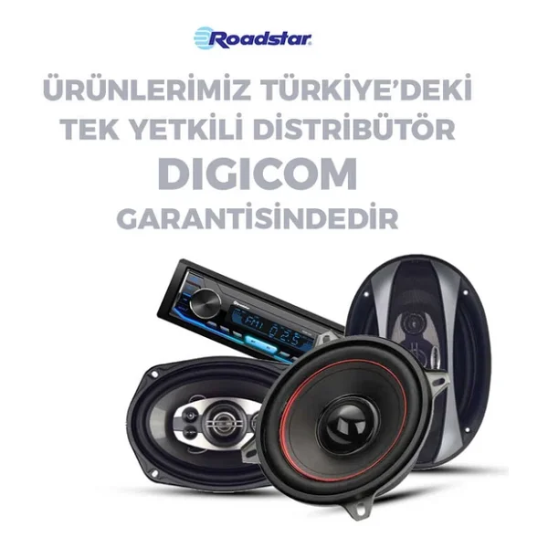 Roadstar Rdm-720dsp 4x50 W Bluetooth Oto Teyp - Görsel 2