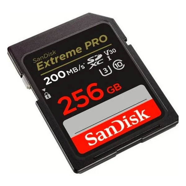 Sandisk 256gb 200mb/S Extreme Pro V30 Sdxc Hafıza Kartı - Görsel 4