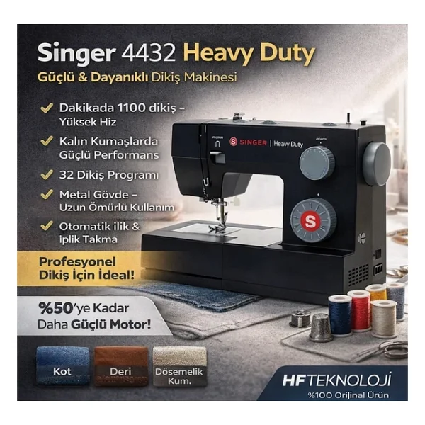 Singer Heavy Duty 4432 Dikiş Makinesi - Görsel 3