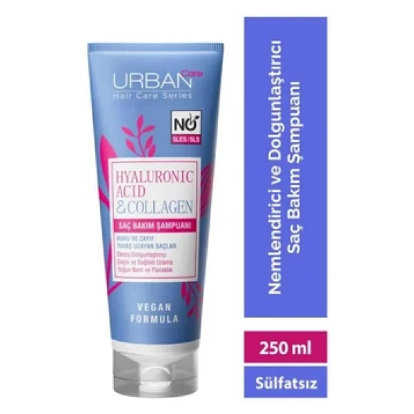 Urban Care Hyaluronic Acid & Collagen 250 Ml Şampuan - Görsel 7