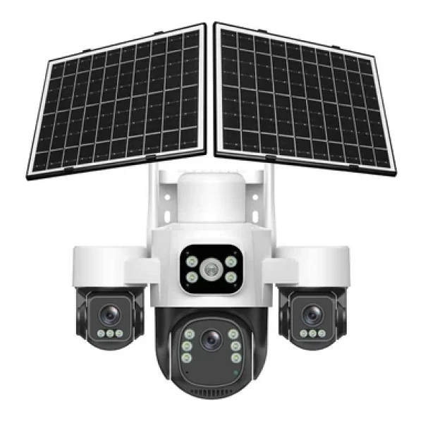 Trcharger 4 Kameralı 12mp 4g Solar Ptz Güvenlik Kamerası 3 Motorlu 7/24 Kayıt 1 Yıl Her Ay 50gb Hediye - Görsel 6