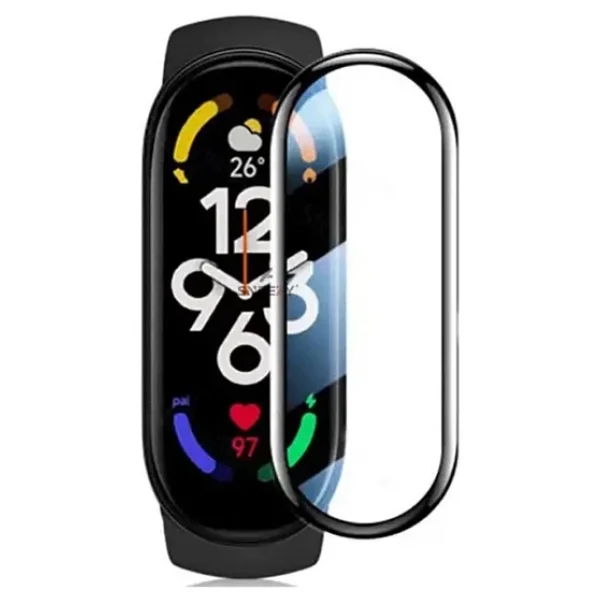 Newface Xiaomi Mi Band 7 Polymer Nano Ekran Koruyucu - Şeffaf - Görsel 5